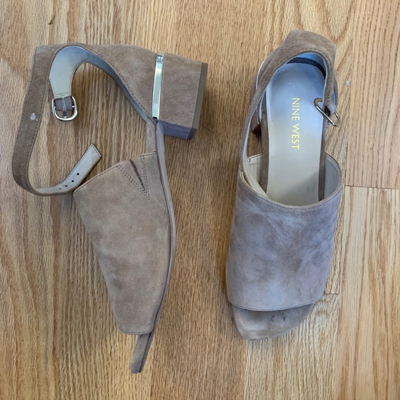 Nine West Suede Sandals - Picture 1 of 3